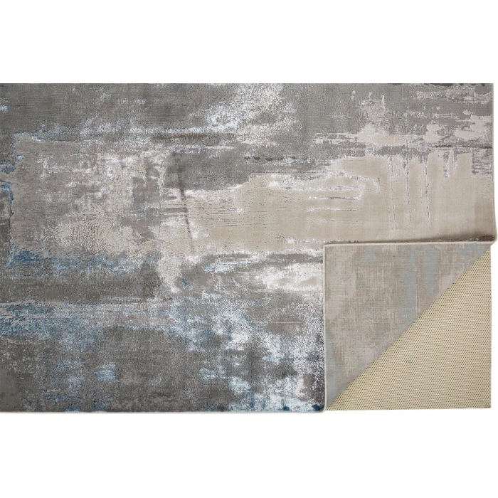 Feizy AZURE 3406F IN BEIGE/BLUE 10' X 13' 2" Area Rug