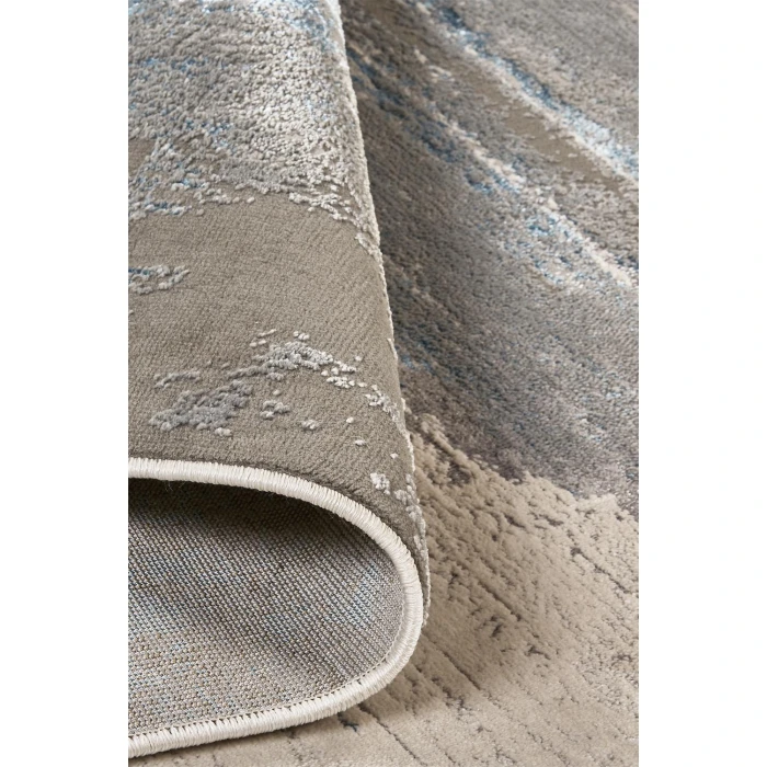 Feizy AZURE 3406F IN BEIGE/BLUE 10' X 13' 2" Area Rug