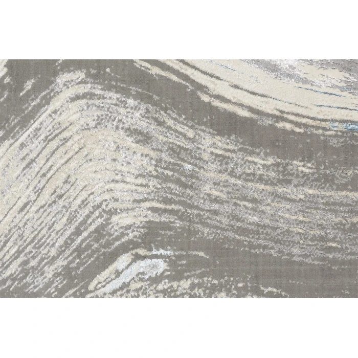 Feizy AZURE 3524F IN GRAY/SILVER 1' 8" X 2' 10" Sample Area Rug