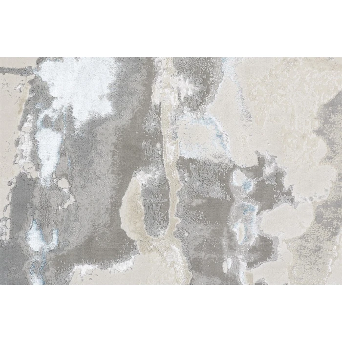 Feizy AZURE 3525F IN BLUE/GRAY 1' 8" X 2' 10" Sample Area Rug