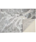 Feizy AZURE 3539F IN GRAY/BLUE 1' 8" X 2' 10" Sample Area Rug