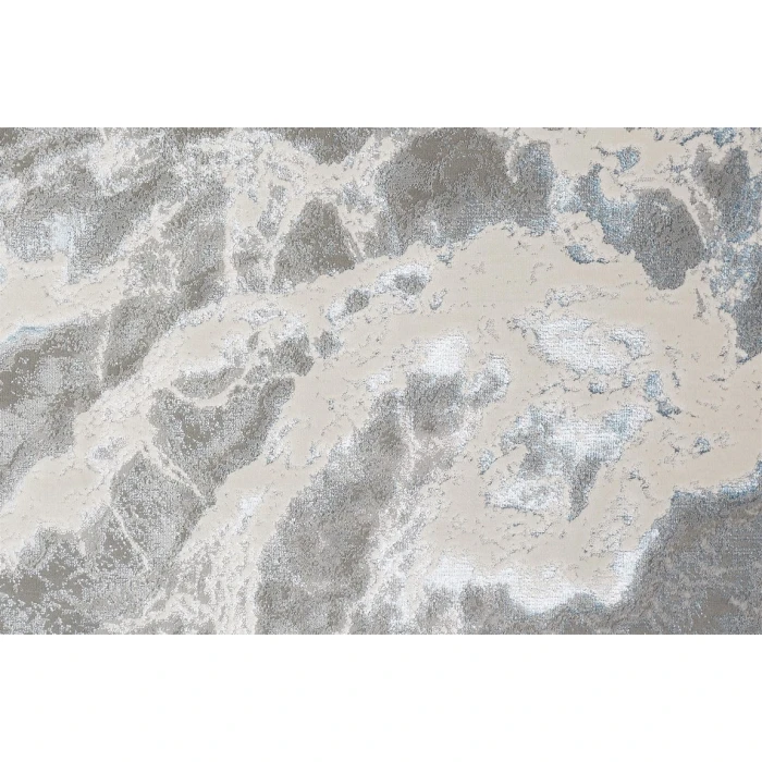 Feizy AZURE 3539F IN GRAY/BLUE 1' 8" X 2' 10" Sample Area Rug