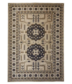 Feizy Foster 3754F BLUE/BEIGE Area Rug 10 ft. X 13 ft. 2 Rectangle