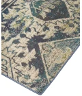 Feizy FOSTER 3760F IN GREEN/BEIGE 10' X 13' 2" Area Rug