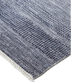 Feizy Janson I6062 NAVY/SILVER Area Rug 7 ft. 9 X 9 ft. 9 Rectangle