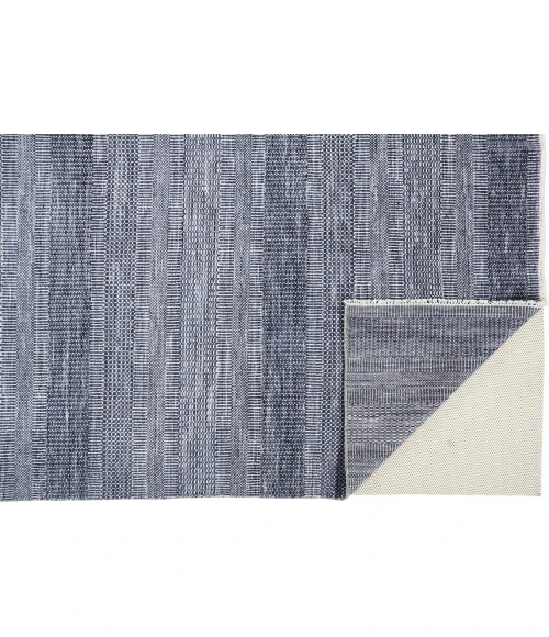 Feizy JANSON I6062 IN NAVY/SILVER 7' 9" x 9' 9" Area Rug