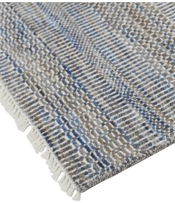 Feizy Janson I6064 BLUE Area Rug 2 ft. 6 X 10 ft. Rectangle
