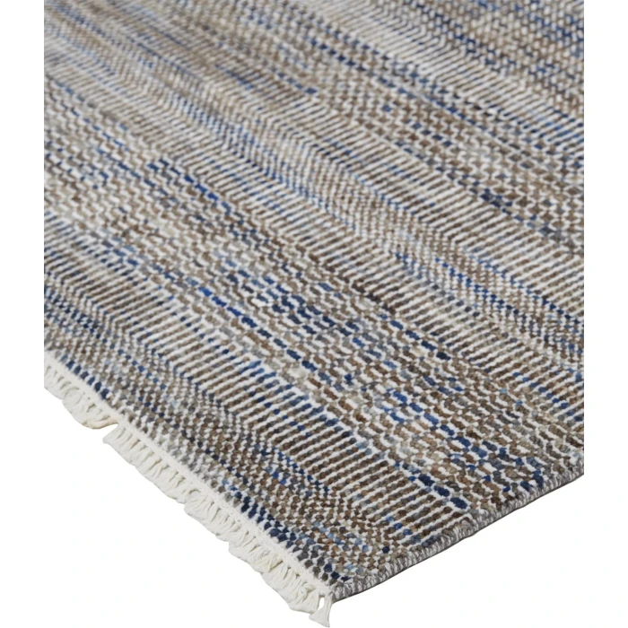 Feizy JANSON I6065 IN DARK GRAY 2' 6" X 10' Runner Area Rug