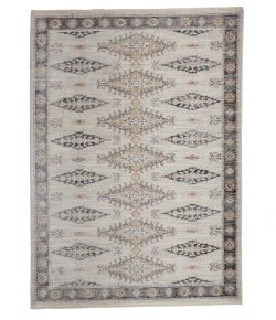 Feizy Kyra 3847F BEIGE/GRAY Area Rug 3 ft. 6 X 5 ft. 6 Rectangle