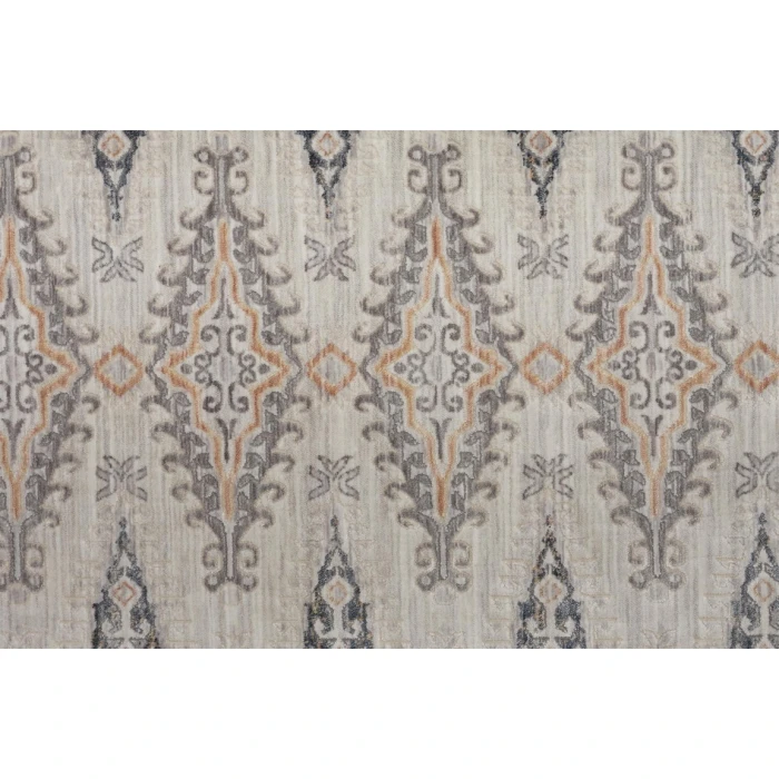 Feizy KYRA 3847F IN BEIGE/GRAY 3' 6" x 5' 6" Area Rug
