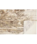 Feizy PARKER 3705F IN IVORY/GRAY 3' 9" X 5' 7" Area Rug