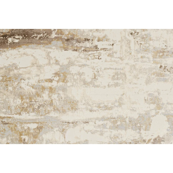 Feizy PARKER 3709F IN GRAY/BEIGE 2' 6" x 8' Runner Area Rug