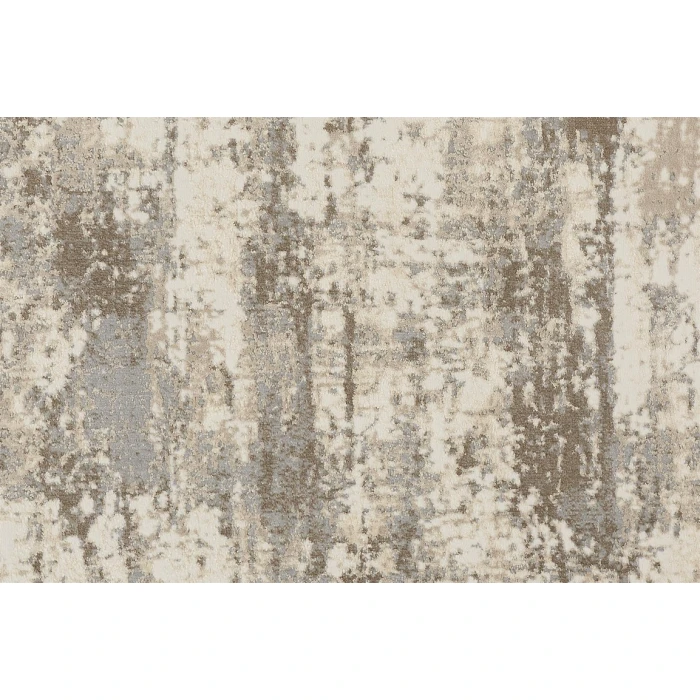 Feizy PARKER 3719F IN SILVER/BEIGE 2' 1" X 3' Sample Area Rug