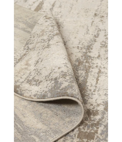 Feizy PARKER 3719F IN SILVER/BEIGE 10' x 14' Area Rug