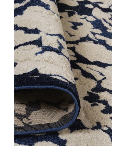 Feizy REMMY 3515F IN IVORY/BLUE 10' X 13' 2" Area Rug
