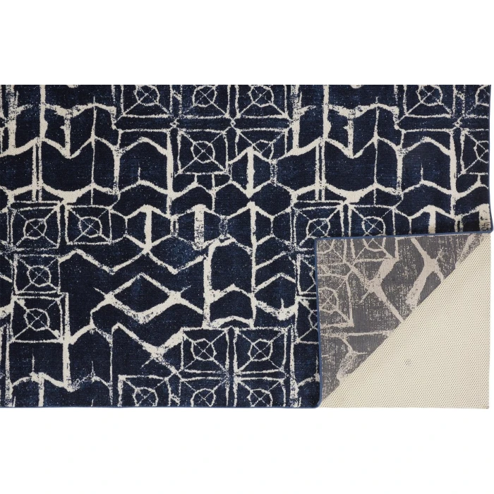 Feizy REMMY 3516F IN BLUE/BEIGE 10' X 13' 2" Area Rug