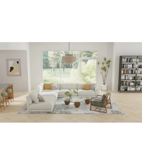 Feizy Zarah GREEN ZRH8917F 12 ft. X 15 ft. Rectangle Rug