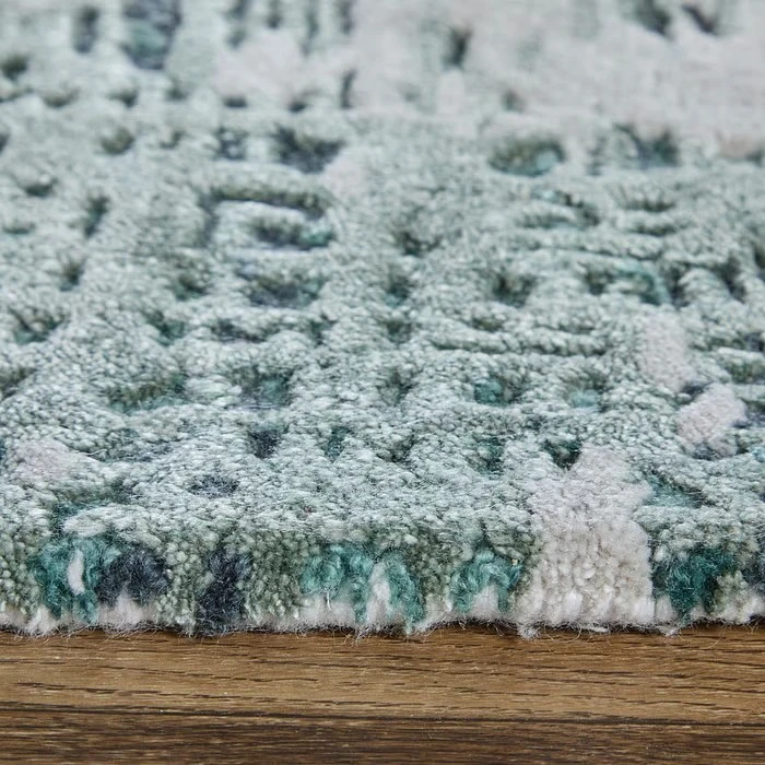 Feizy Zarah GREEN ZRH8917F 8 ft. X 10 ft. Rectangle Rug