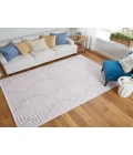 Feizy Saphir Mira BLUSH/WHITE 6803496F 9 ft. 8 in. X 12 ft. 7 in. Rectangle Rug