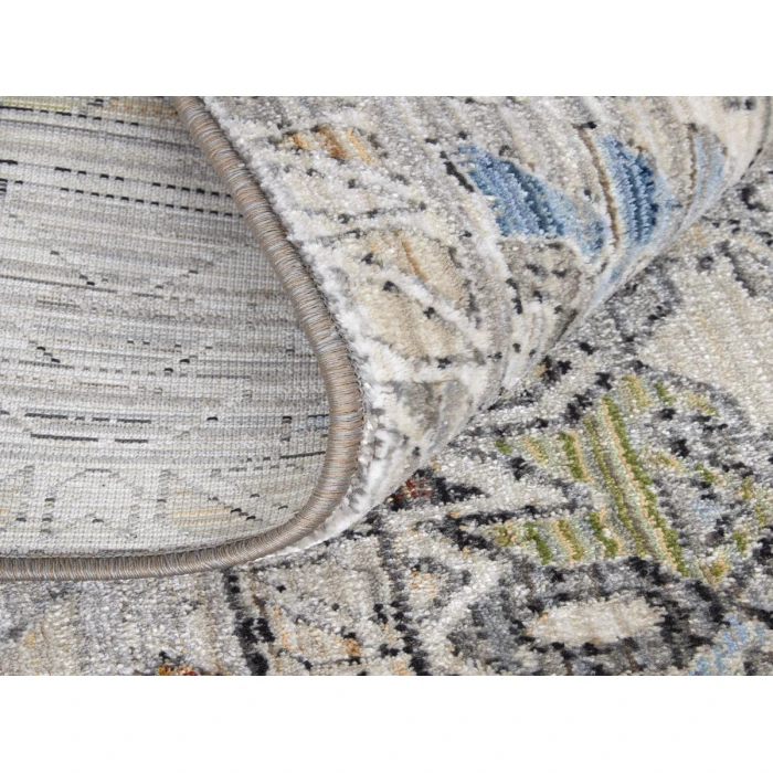Feizy Melrose IVORY/MULTI MEL39P0F 6 ft. 7 in. X 9 ft. 6 in. Rectangle Rug