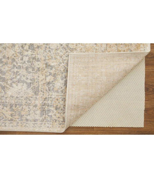 Feizy Camellia Casual Floral & Botanical, Gray/Ivory, 4'-3" x 6'-3" Accent Rug