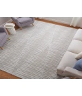 Feizy Elias IVORY/GRAY ELS69FVF 9 ft. X 12 ft. Rectangle Rug
