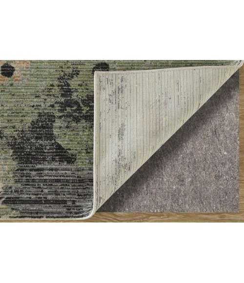 Feizy Sonora Green/Ivory/Tan SNR39U9F 7ft.10in. x 10ft.3in. Rect. Rug