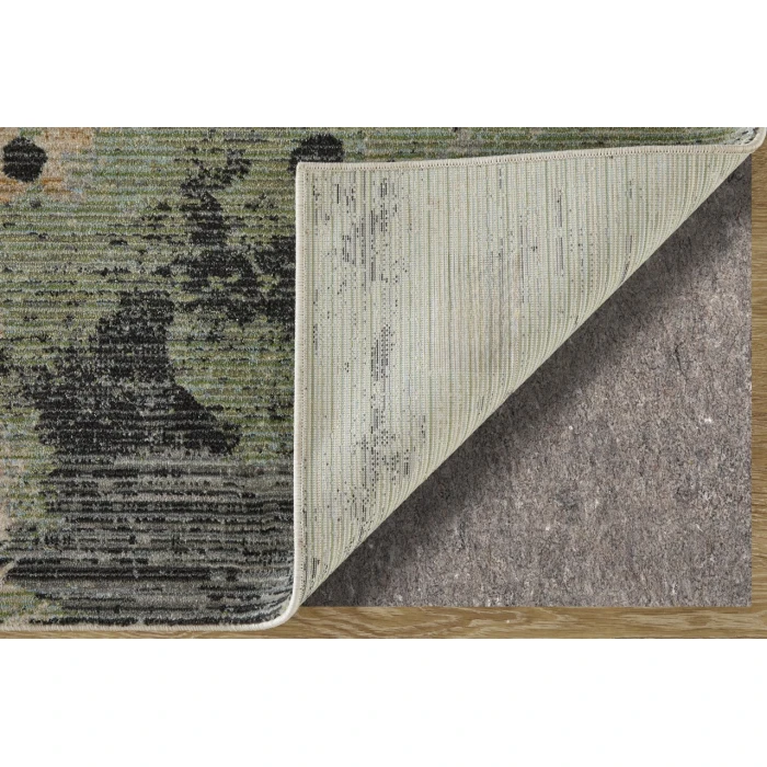 Feizy Sonora Green/Ivory/Tan SNR39U9F 9ft.0in. x 12ft.8in. Rect. Rug