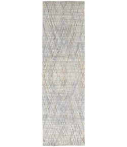 Feizy Elias 6589F SILVER Area Rug 2 ft. 9 in. X 8 ft. Runner