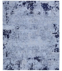 Feizy Sonora Blue/Black SNR39PLF 2 ft. X 3 ft. Rect. Rug