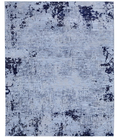 Feizy Sonora Blue/Black SNR39PLF 9 ft. 0 in. X 12 ft. 8 in. Rect. Rug