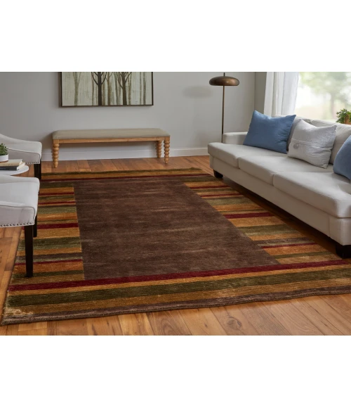 Feizy Keystone MULTI 2927171F 5 ft. 6 in. X 8 ft. 6 in. Rectangle Rug