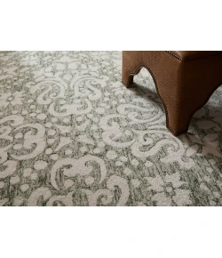 Feizy Belfort Ivory/Green 8698A28F 10 ft. X 14 ft. Rect. Rug