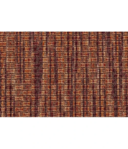 Feizy Mattison Orange/Brown 7483828F 9ft.10in. x 9ft.10in. Round Rug