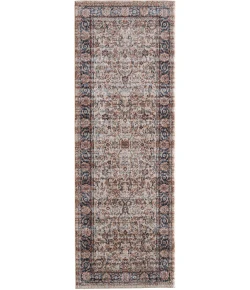 Feizy Pearson Ivory/Tan/Blue PRS39SEF 2ft.6in. x 7ft.3in. Rect. Rug