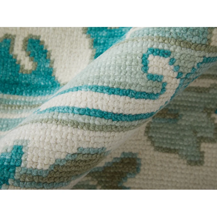 Feizy Karina IVORY/GREEN 90969G7F 12 ft. X 15 ft. Rectangle Rug