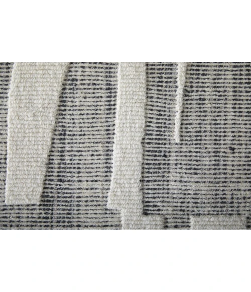 Feizy Peconic Gray/Ivory T23T8009 4ft. x 6ft. Accent Rug Rug