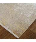 Feizy Cadiz Gradient Watercolor Rug, Taupe/Gold/Ivory, 11ft-6in x 14ft-6in Area Rug