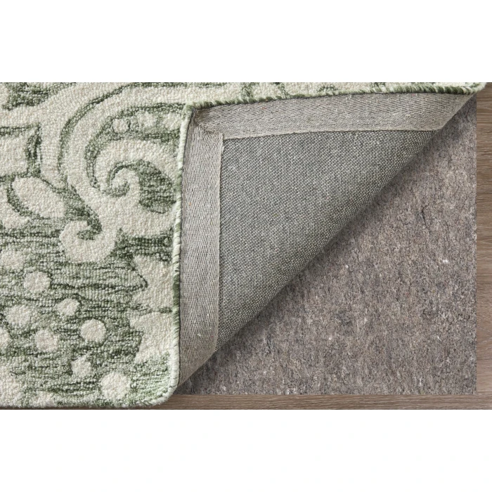Feizy Belfort Ivory/Green 8698A28F 12 ft. X 15 ft. Rect. Rug