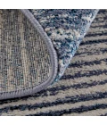 Feizy Indio Industrial Gradient & Ombre, Blue/Gray/Ivory, 2'-10" x 7'-10" Runner