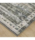 Feizy Augustine Black/Ivory/Green AUG39TUF 9ft. x 12ft. Rect. Rug