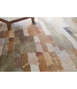 Feizy Pearson Brown/Tan/Green PRS39SHF 12ft. x 15ft. Rect. Rug