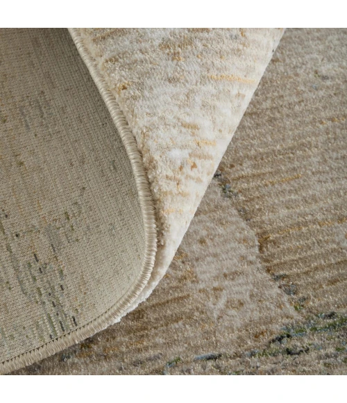 Feizy Sonora Green/Ivory/Tan SNR39U9F 7ft.10in. x 10ft.3in. Rect. Rug