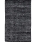 Feizy Redford Minimal Viscose Rug, Charcoal Gray/Gray, 5' x 8' Area Rug