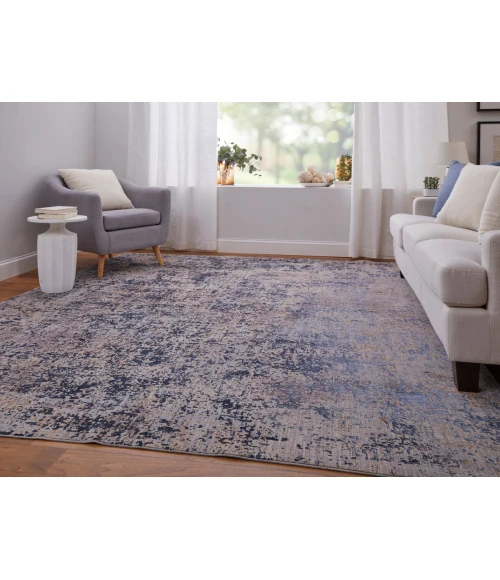 Feizy Pryor BLUE/MULTI PRY39NGF 7 ft. 10 in. X 10 ft. Rectangle Rug