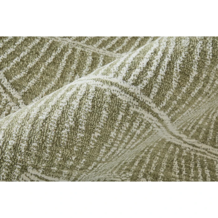 Feizy Winston Green/Ivory WNS8B02F 5ft. x 8ft. Rect. Rug