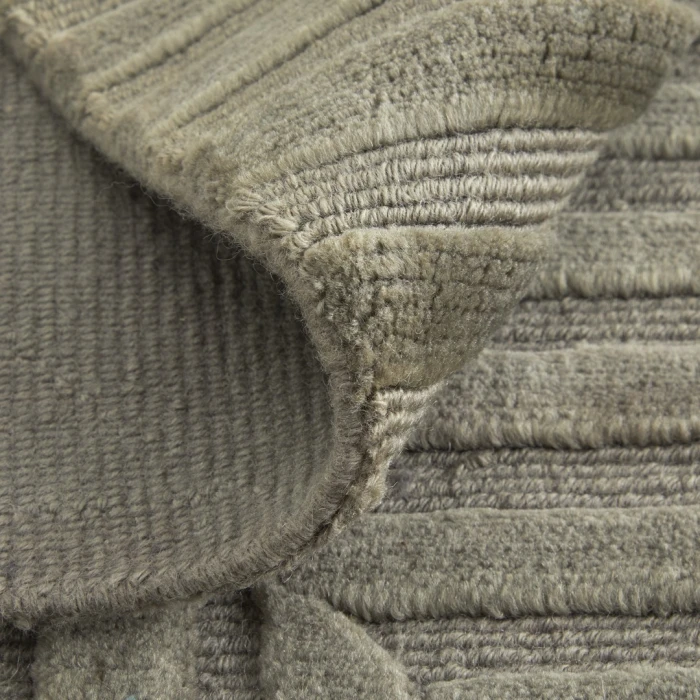 Feizy Channels Green/Taupe/Blue 2877276F 9ft.6in. x 13ft.6in. Rect. Rug