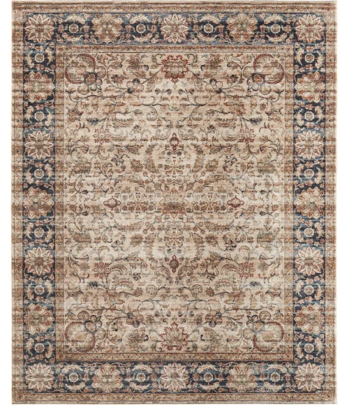 Feizy Pearson Ivory/Tan/Blue PRS39SEF 9ft. x 12ft. Rect. Rug