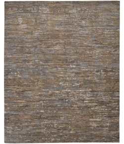 Feizy Conroe 6822F BROWN/MULTI Area Rug 9 ft. 6 in. X 13 ft. 6 in. Rectangle