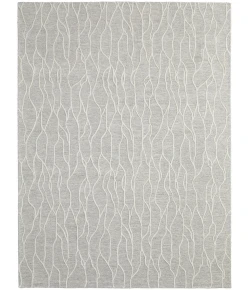 Feizy Enzo 8734F IVORY/GRAY Area Rug 9 ft. 6 in. X 13 ft. 6 in. Rectangle